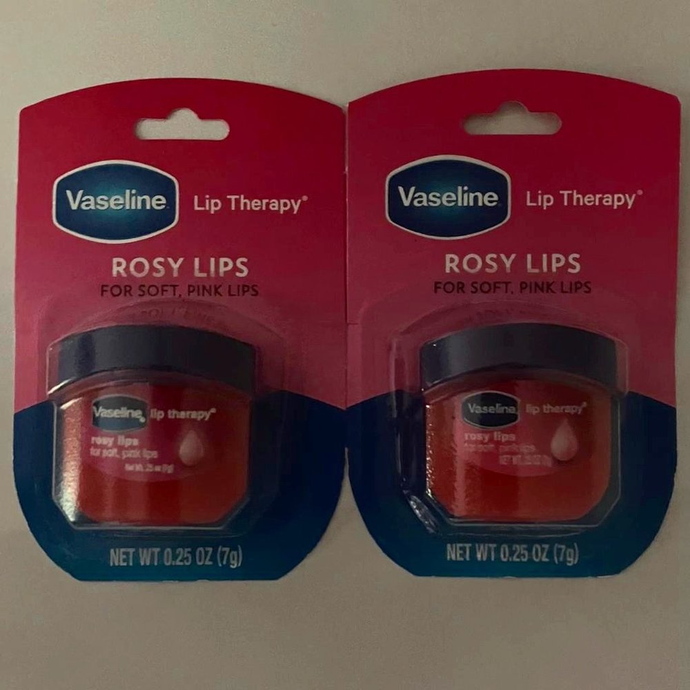 Vaselline lip Therapy ROSY  LIPS(Pack Of 2)
